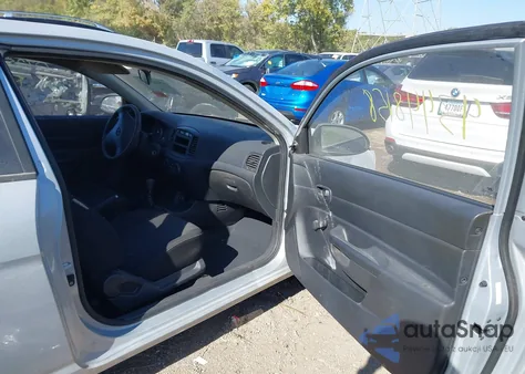 2008 Hyundai Accent Gs from USA, damaged, VIN KMHCM36C98U092567